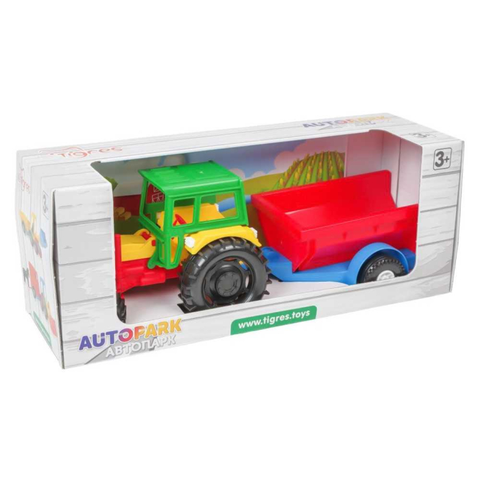 Tractor cu remorca 35x11x13cm - Tigres [2]
