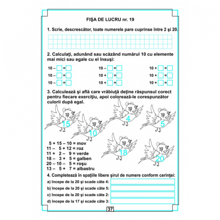 Caiet Special "SA SCRIEM CIFRELE" Matematica 5-7 ani [2]
