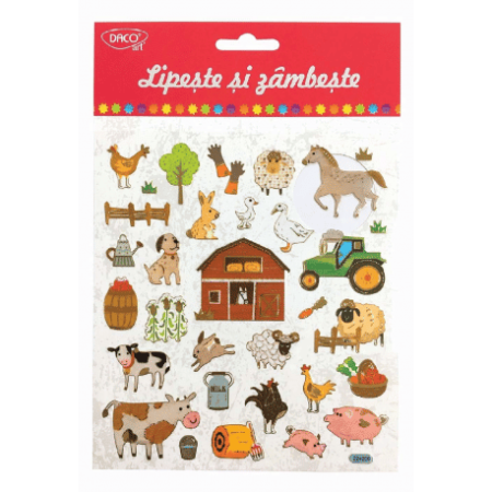 Reduceri - Abtibild - AB057 Lipeste si zambeste Animale De La Ferma