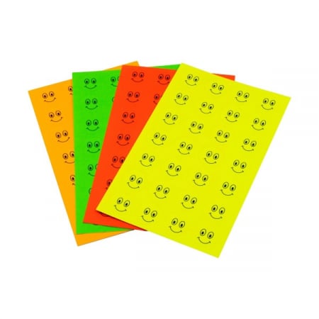 Rechizite școlare - Abtibilduri - calificativ Bine, 28 buc/coala, set10 coli, 280 buc, 20mm, Colorarte