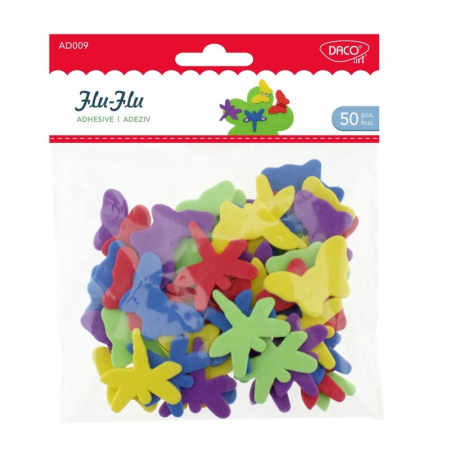 Reduceri - Accesorii craft - AD009 Insecte autoadezive flu-flu DACO