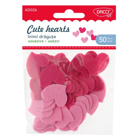 Reduceri - Accesorii craft - AD026 Cuore, pasla autoadeziva