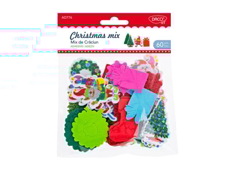 Decorațiuni Crăciun - Accesorii craft – AD776 Mix de Craciun DACO