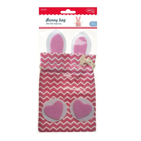 Seturi Creative & DIY - Accesorii Craft - AD925 Saculet Iepuras Daco