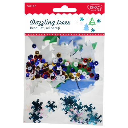 Reduceri - Accesorii craft Daco - AD167 braduleti sclipareti