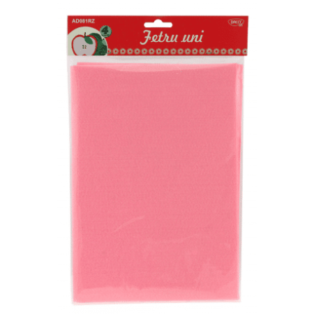 Reduceri - Accesorii Craft - Fetru Uni set4 Roz (AD081RZ)