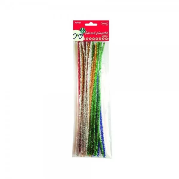 Reduceri - Accesorii Craft – Sarma Plusata Glitter, Daco AD021