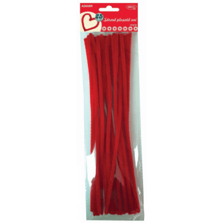 Reduceri - Accesorii Craft - Sarma Plusata Uni, Rosu Daco