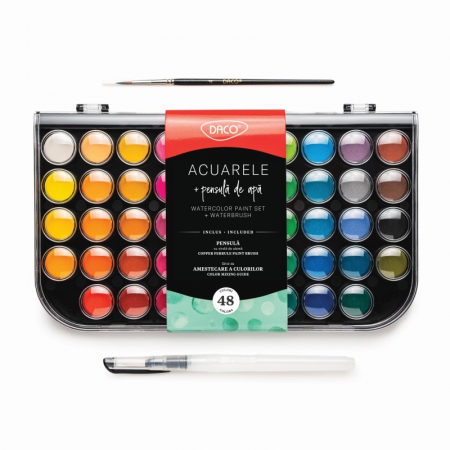 Acuarele - Acuarele 48 culori AR480 DACO