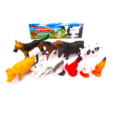 Jocuri și jucării - Animale domestice, 8 buc/set