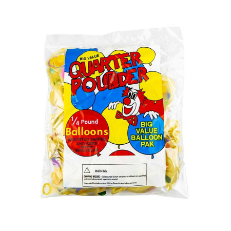 Baloane 4,5g transparente, Confetti, 50 buc/set [1]