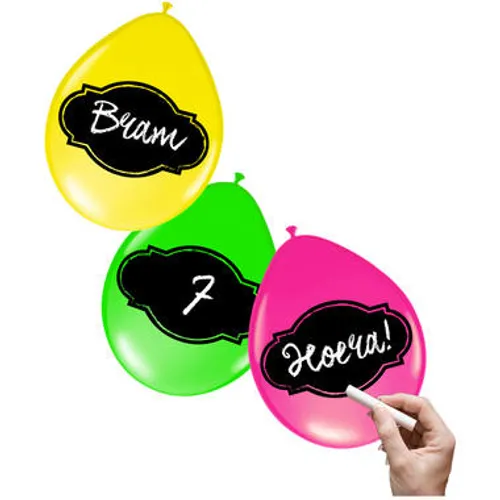 Articole party - Baloane Set 6x Latex Neon 30cm