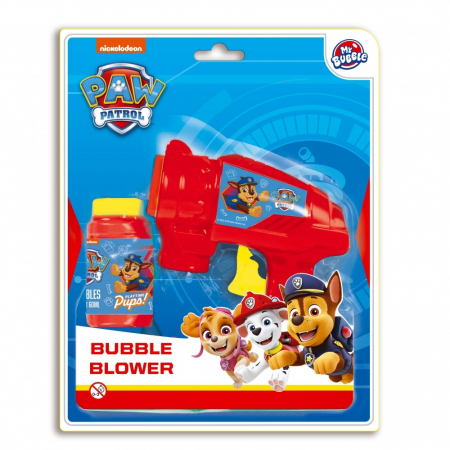 Jucarii de Exterior - Balonase de sapun, pistol, 60 ml, Paw Patrol