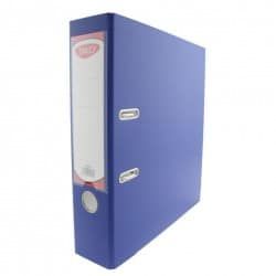 Bibliorafturi - Biblioraft plastifiat 75MM DACO Albastru