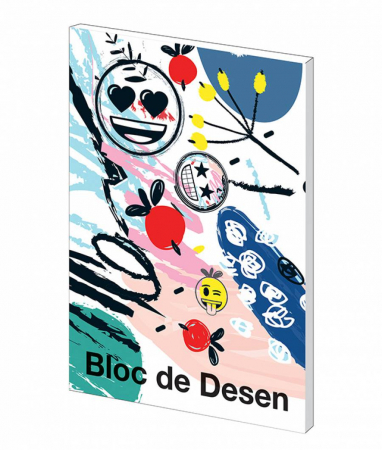 Rechizite școlare - Bloc desen A4 160g 16 file Emoji