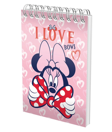 Bloc notesuri - Blocnotes Spira Minnie A6 70 file matematica 80G