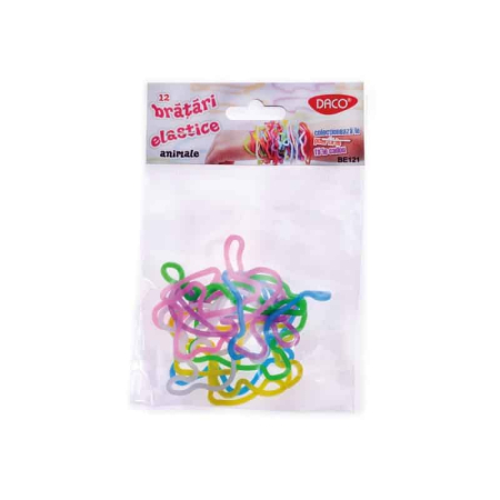 Reduceri - Bratari Elastice, 12buc/set, Animale