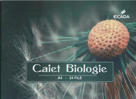 Caiete Speciale - Caiet Biologie A4 24 file orizontal