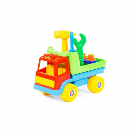 Jucării pentru bebeluși - Camion Cu Unelte, 26x16x17 Cm