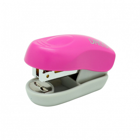 Capsatoare, capse si decapsatoare - Capsator 24/6 mini Roz