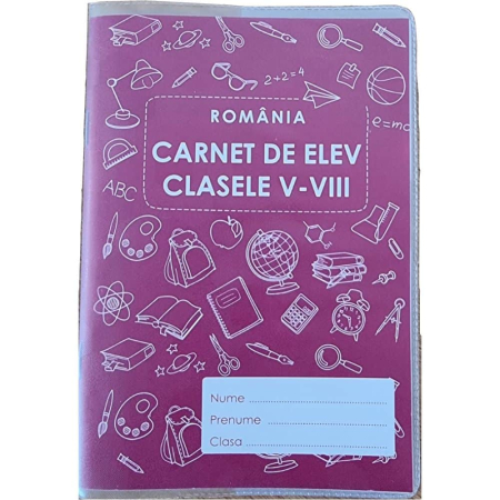 Reduceri - Carnet Note Elev V-VIII, Coperta PVC