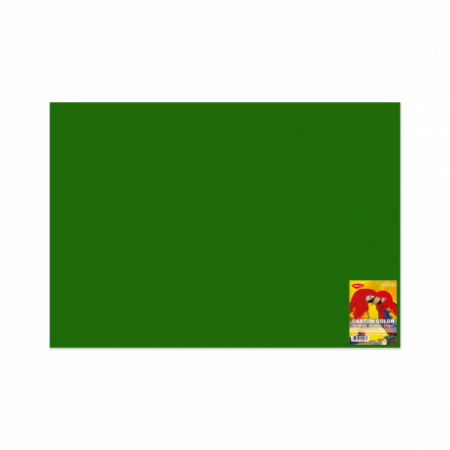 Hârtie & Carton Color - Carton Color Verde 270G/MP 70x100 10 Coli Daco