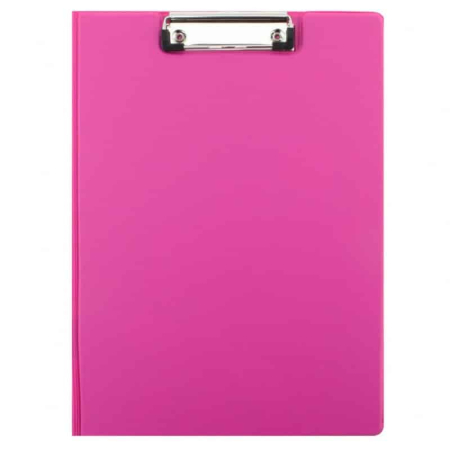 Clipboarduri și ecusoane - Clipboard dublu A4, DACO Roz