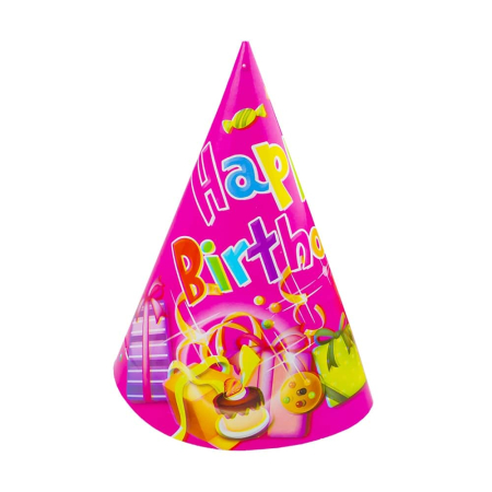 Articole party - Coif party din carton 24 cm