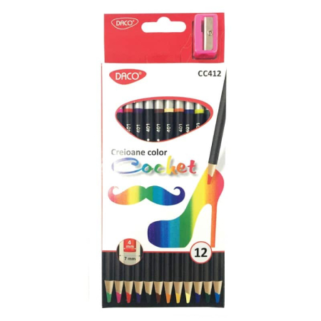 Creioane Color - Creion color 12 Cochet DACO CC412