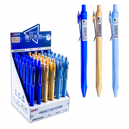 Instrumente de scris și corectură - Creion mecanic, corp metalic, 0.7 mm