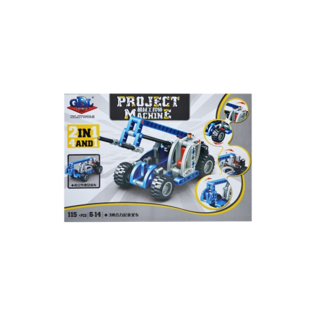 Reduceri - Cuburi Constructii 2:1, Vehicule, 115 Piese
