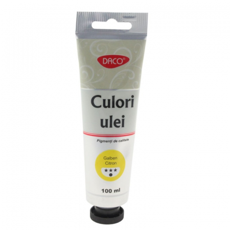 Culori ulei, 100 ml Galben Citron