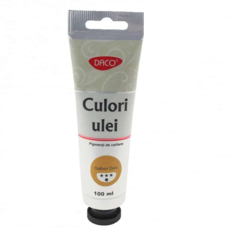 Culori ulei, 100 ml Galben Ocru