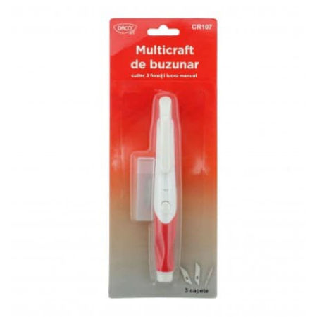 Instrumente de Tăiere & Lucru Manual - Cutter multicraft de buzunar DACO CR107