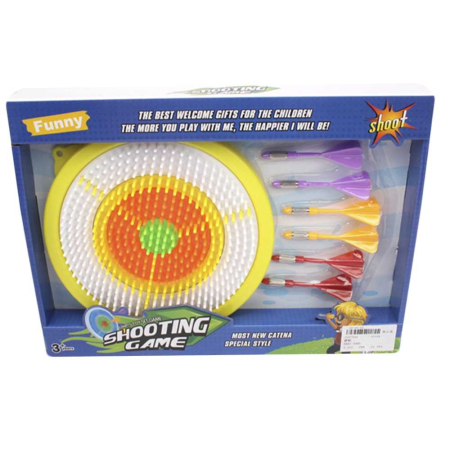 Jocuri și jucării - Darts cu 6 sageti, 35cm, 1 set/cutie