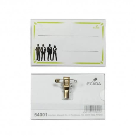 Clipboarduri și ecusoane - Ecuson Cu Ac si Clips Ecada
