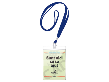 Produse Noi - Ecuson vertical cu șnur premium