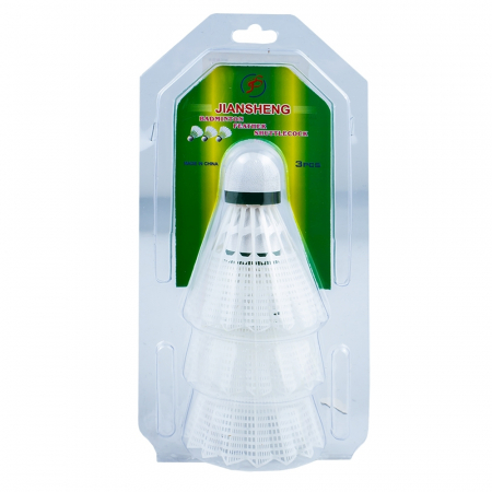 Fluturasi badminton din plastic, 3 buc/set [1]