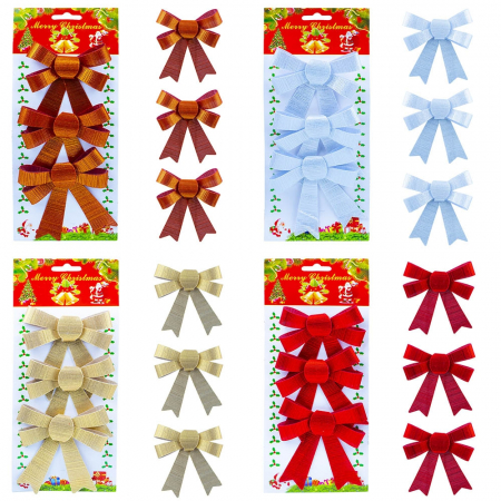 Ornamente Crăciun - Fundite decorative, 3 buc/set