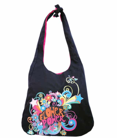 Rechizite școlare - Geanta de umar Fashion Flower Power