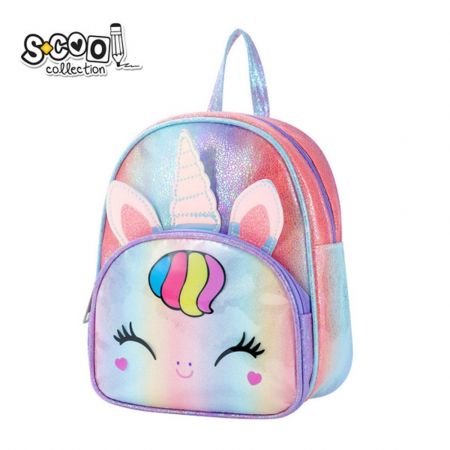Reduceri - Ghiozdan Gradinita GLITTER UNICORN, 25x32x11 Cm