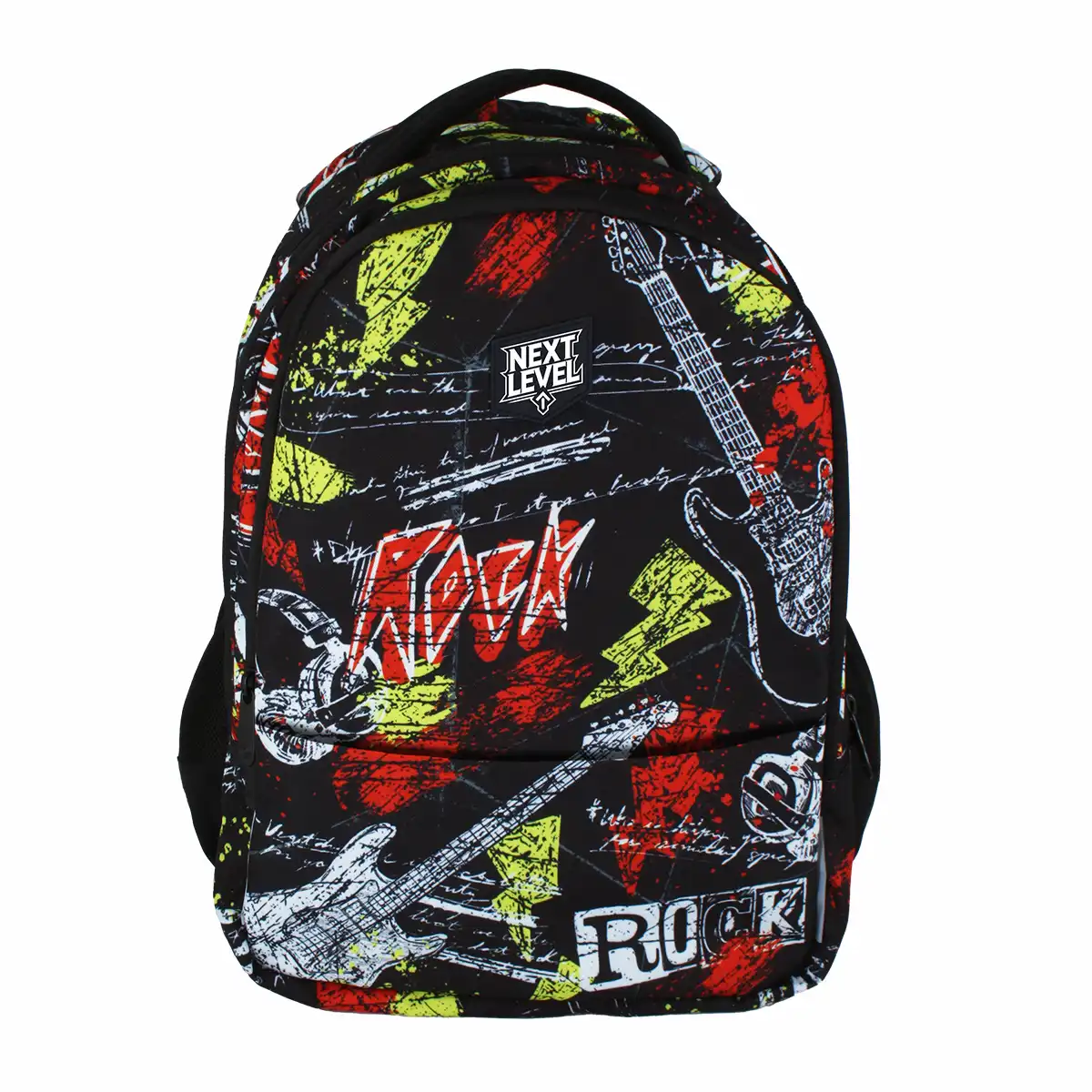 Ghiozdane Școlare - Ghiozdan Next Level 2 comp colectia 4EverRock 48x33x20cm