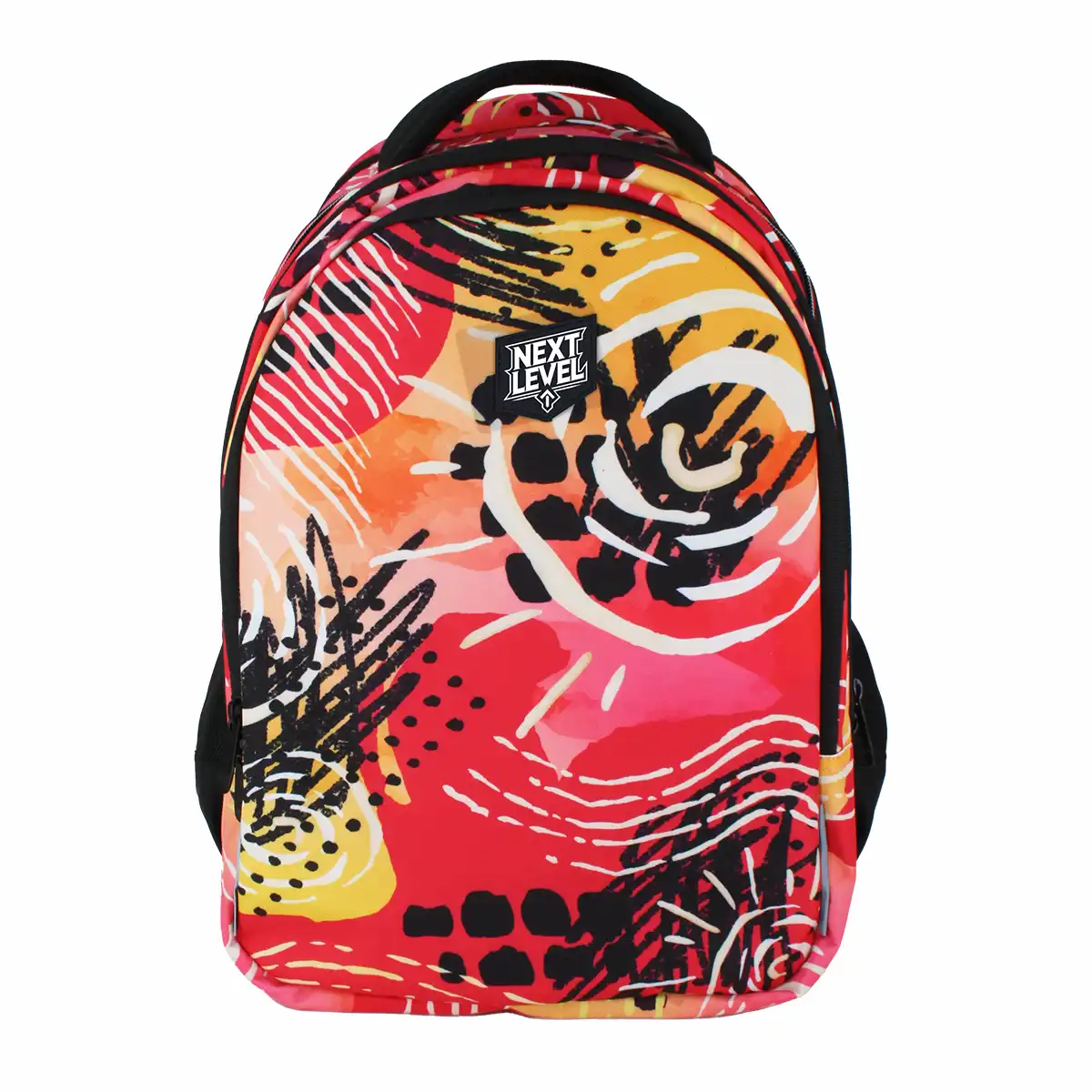 Ghiozdane Școlare - Ghiozdan NextLevel 2in1 colectia Sunburn 4comp 48x33x23cm