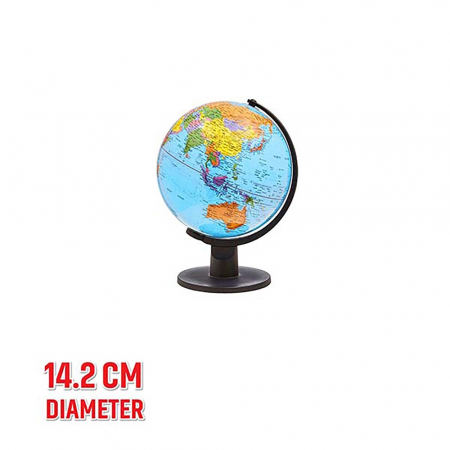 Hărți și Globuri Școlare - Glob Pamantesc 14,2 CM, PVC