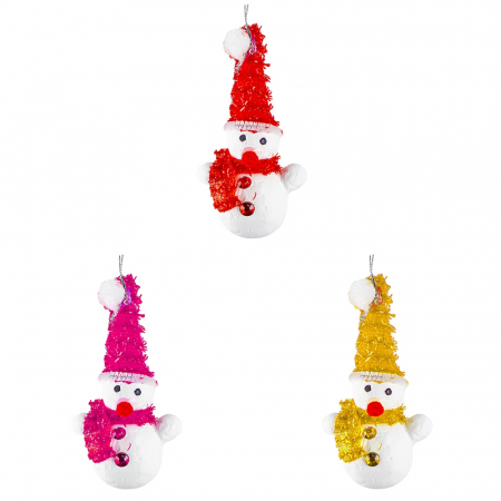 Globuri - Globuri pom Craciun, Om de zapada, 6.5 cm, 3 buc/set