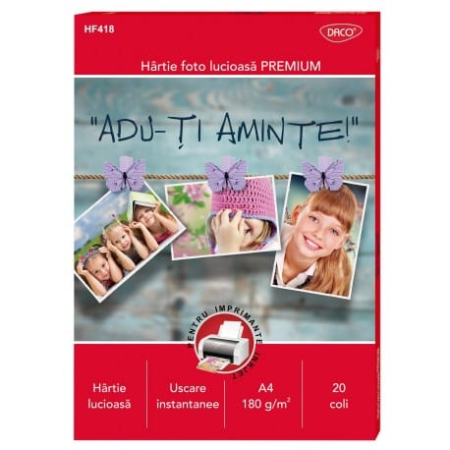 Hartie Foto - Hartie Foto A4 180g 20 coli