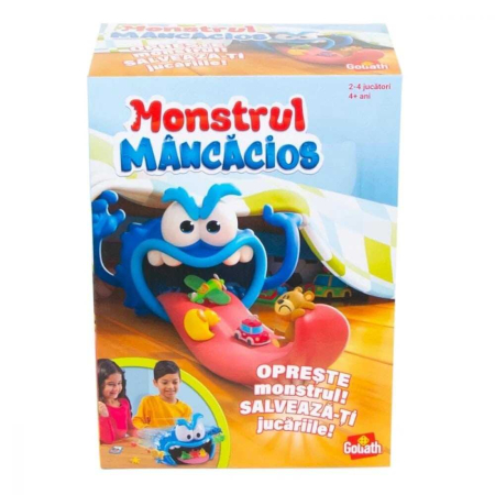 Jucarii interactive - Joc Gobble Monster - Monstrul mancacios - Noriel