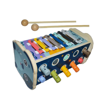 Jucarii interactive - Jucarie 2 in 1, Din Lemn