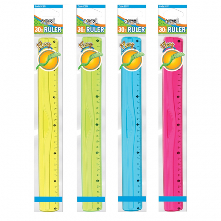 Rigle, șabloane și teuri - Liniar flexibil, 30 cm - S-COOL