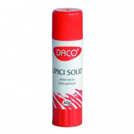 Lipici și aracet școlar - Lipici solid PVP DACO 40gr